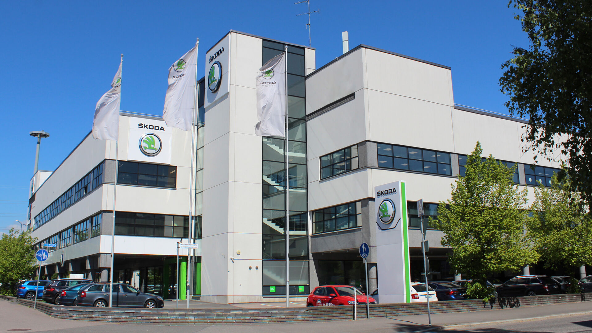 Kuva toimipisteestä Hedin Automotive Helsinki