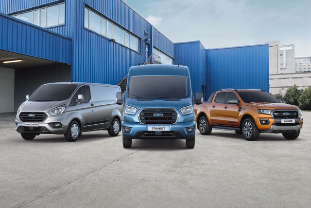 Ford hyötyajoneuvot – kaikkiin kuljetustarpeisiin. Hyödynnä edullinen rahoitustarjous 