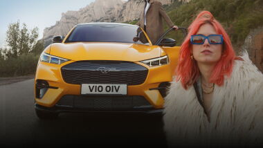 Täyssähköinen Ford Mustang Mach-E nyt huippuedullisella rahoituksella 0,99 % + kulut.