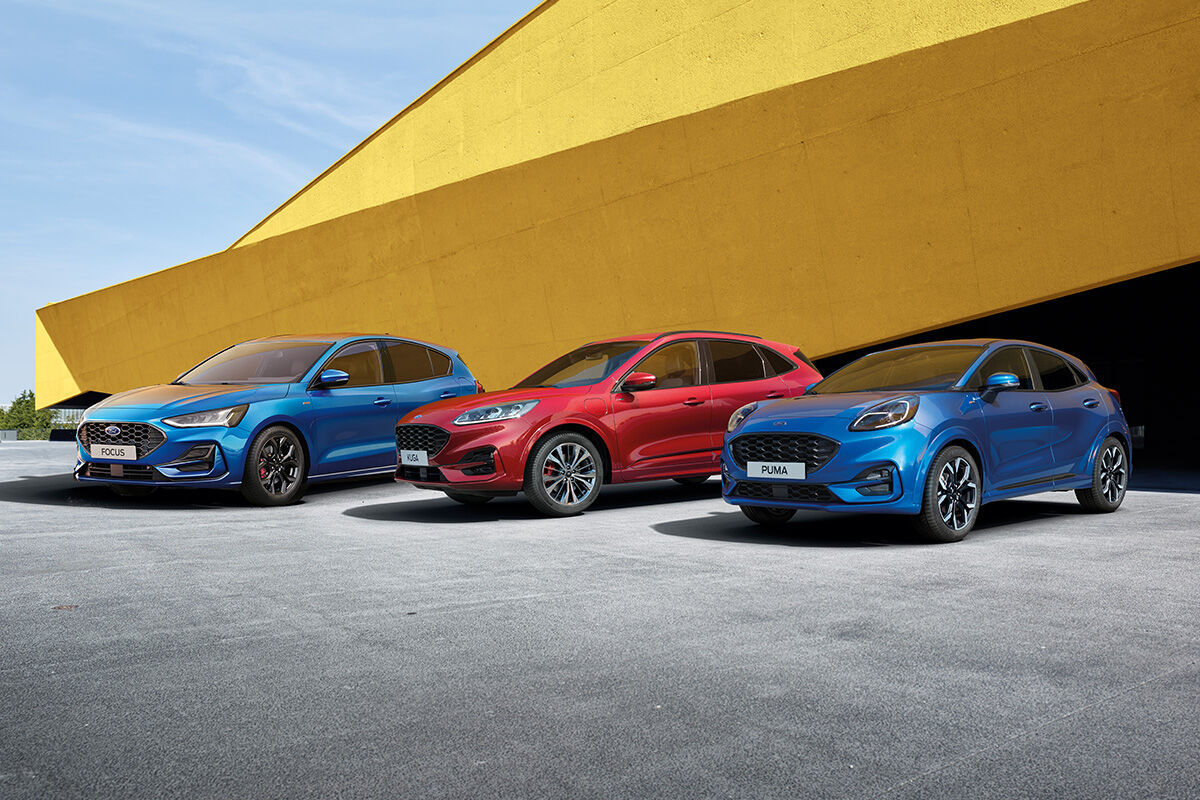 Uusi Ford Focus, Puma ja Kuga nyt erittäin edullisella rahoituksella 0,99%
