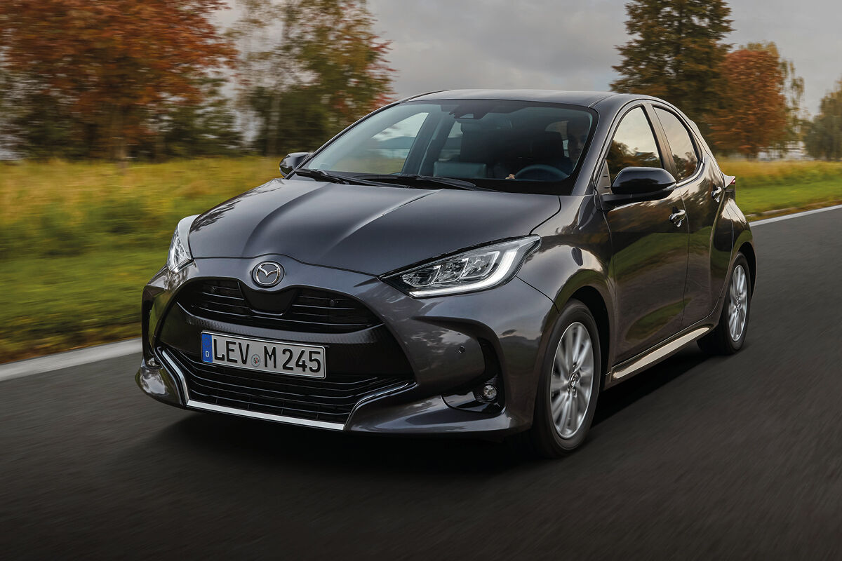 Mazda2 Hybrid edullisella rahoituksella 1,99 % (+ kulut).