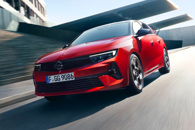 Koe uuden sukupolven Opel Astra