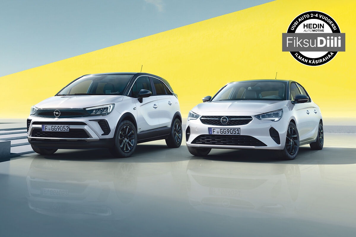 Opel-malleja edullisesti FiksuDiilillä.