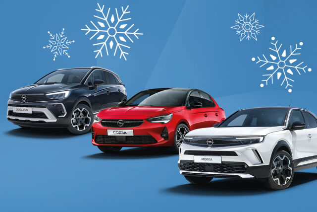 Opel-talvikampanja: erikoiserään autoja jopa 2 000 € etu!