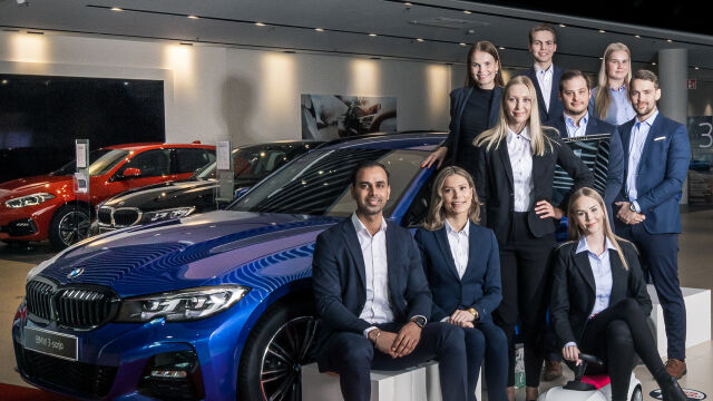 Sinustako BMW-ammattilainen Vantaan Retail Parkiin?